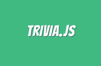 Trivia.js - Javascript Trivia Game